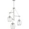 Progress Lighting Caisson Collection Brushed Nickel Three-Light Pendant P500160-009 - alternate 2
